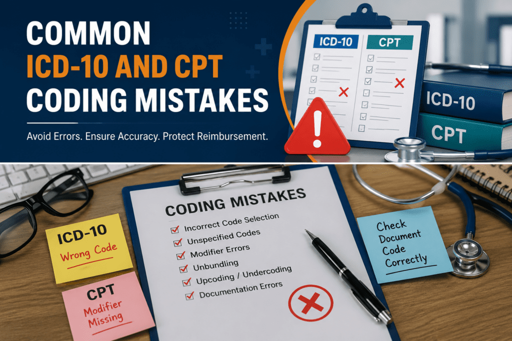 Common ICD-10 and CPT Coding Mistakes
