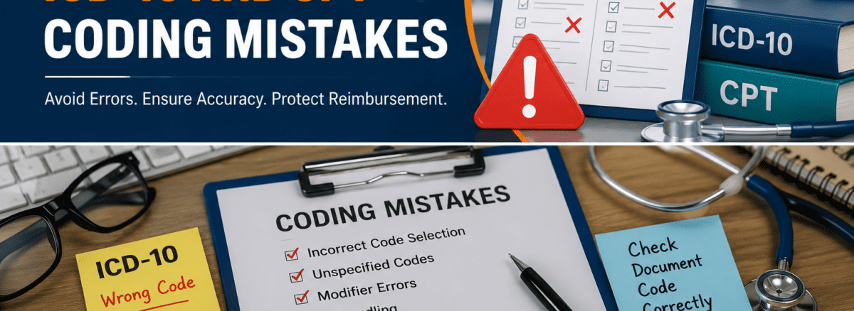 Common ICD-10 and CPT Coding Mistakes